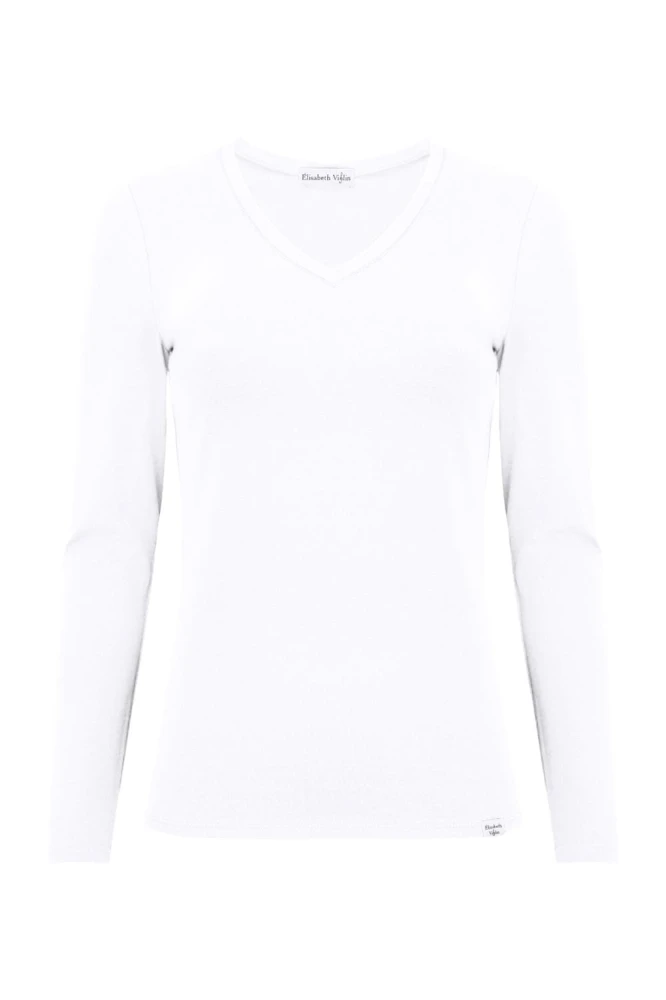 VERA z długimi rękawami Brilliant White przód.jpg