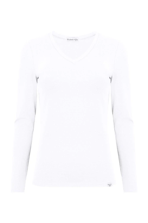 VERA z długimi rękawami Brilliant White przód.jpg