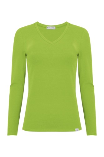 VERA z długimi rękawami Greenery przód.jpg