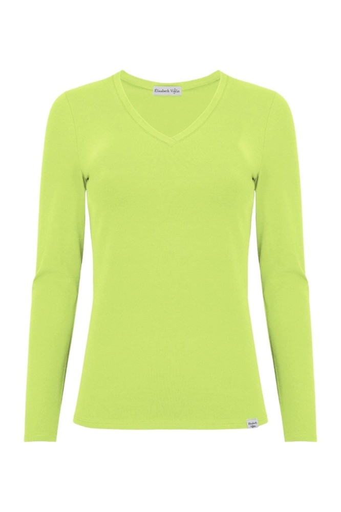 VERA z długimi rękawami Green Glow przód.jpg