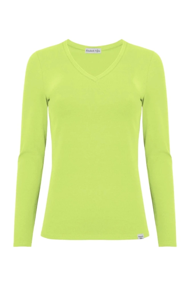 VERA z długimi rękawami Green Glow przód.jpg