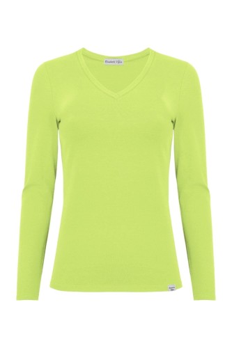 VERA z długimi rękawami Green Glow przód.jpg