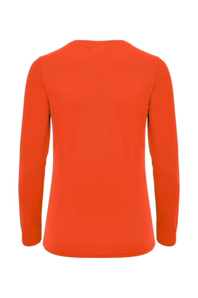 VERA z długimi rękawami Mandarin Red tył.jpg