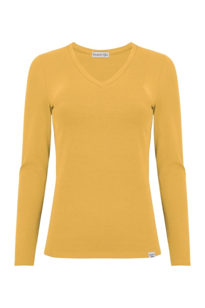 VERA z długimi rękawami Mineral Yellow przód.jpg
