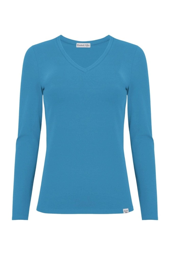 VERA z długimi rękawami Vivid Blue przód.jpg