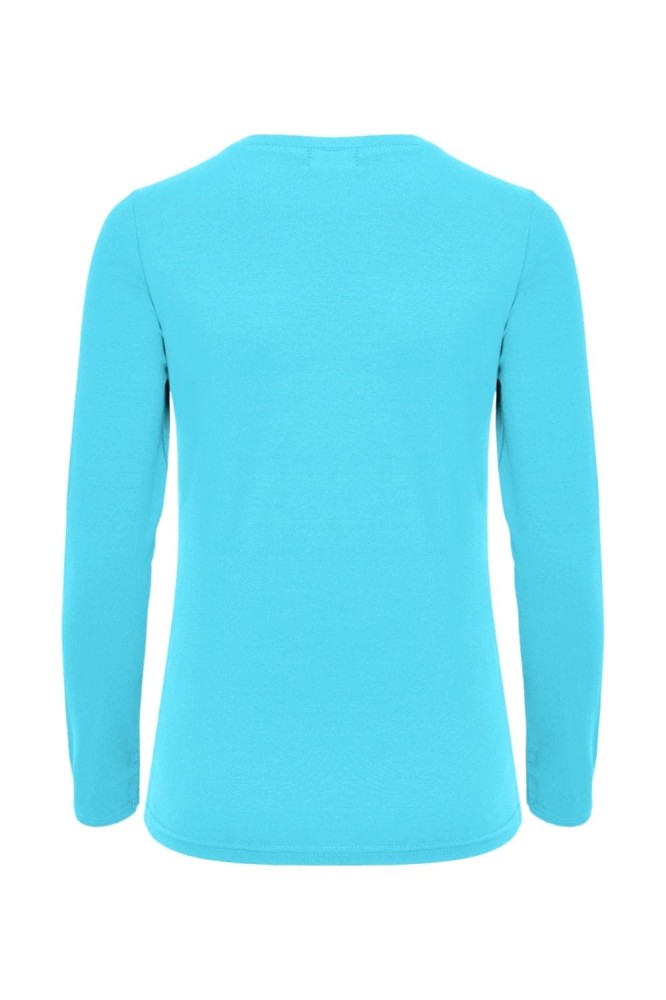 VERA z długimi rękawami Cyan Blue tył.jpg