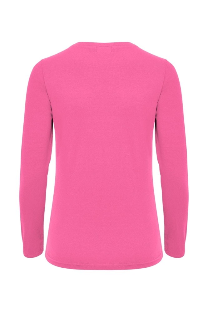 VERA z długimi rękawami Shocking Pink tył.jpg