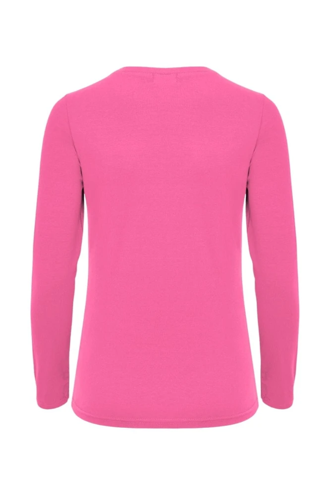 VERA z długimi rękawami Shocking Pink tył.jpg