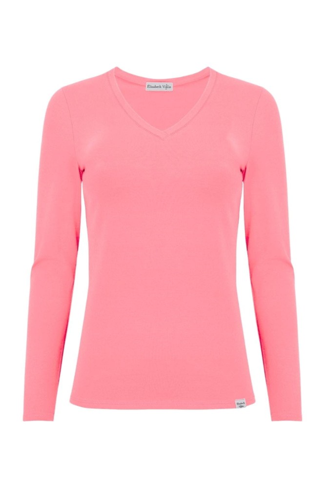 VERA z długimi rękawami Geranium Pink przód.jpg