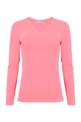 VERA z długimi rękawami Geranium Pink przód.jpg