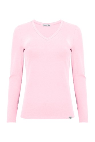 VERA z długimi rękawami Parfait Pink przód.jpg