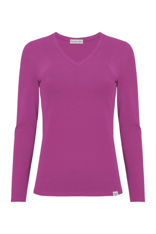 VERA z długimi rękawami Festival Fuchsia przód.jpg