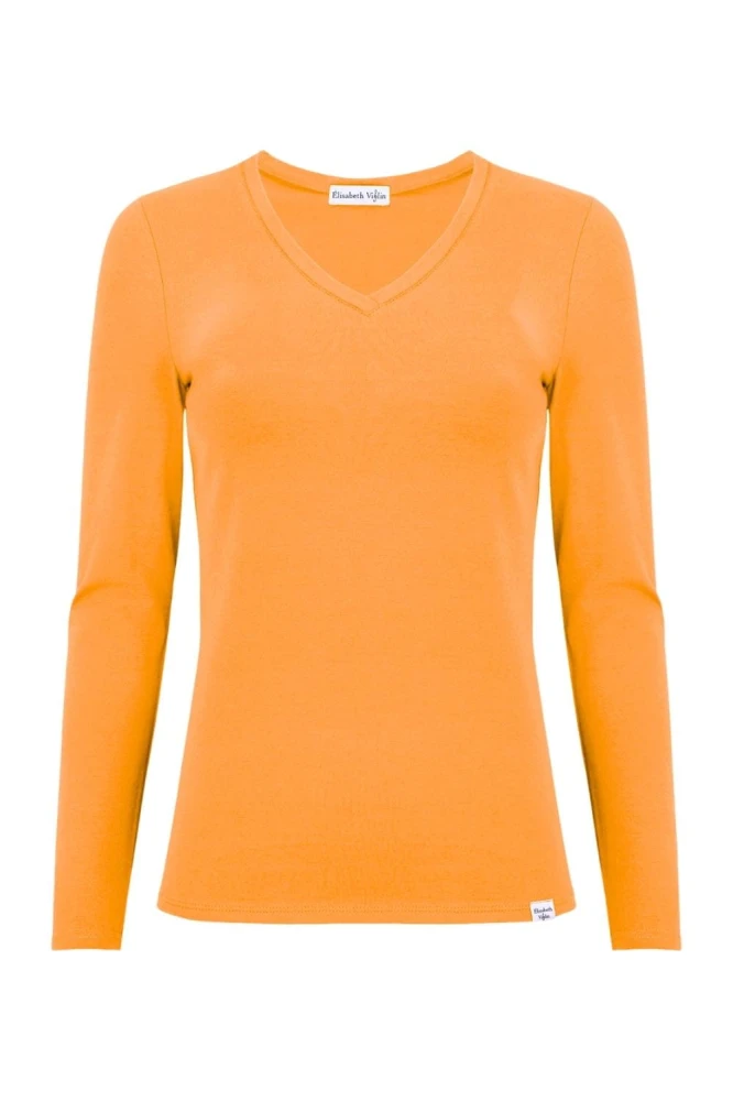 VERA z długimi rękawami Blazing Orange przód.jpg