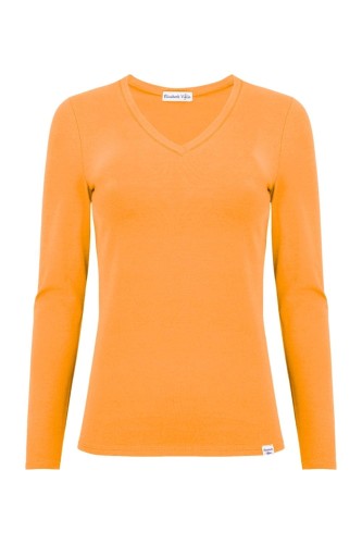 VERA z długimi rękawami Blazing Orange przód.jpg