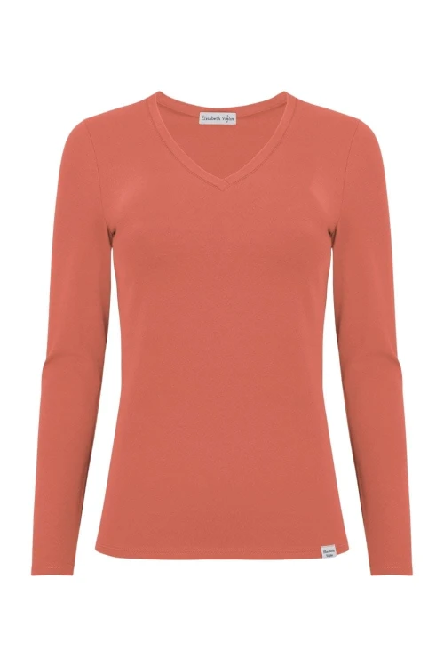 VERA z długimi rękawami Faded Rose przód.jpg