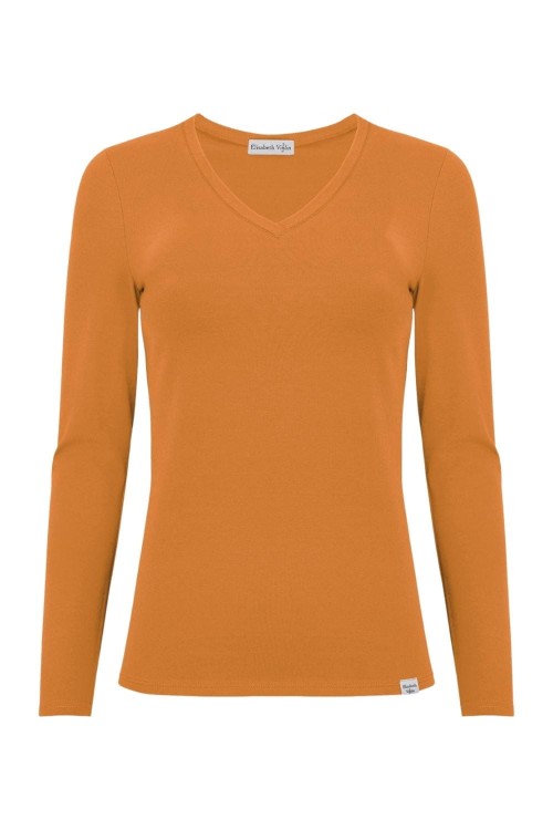 VERA z długimi rękawami Golden Ochre przód.jpg