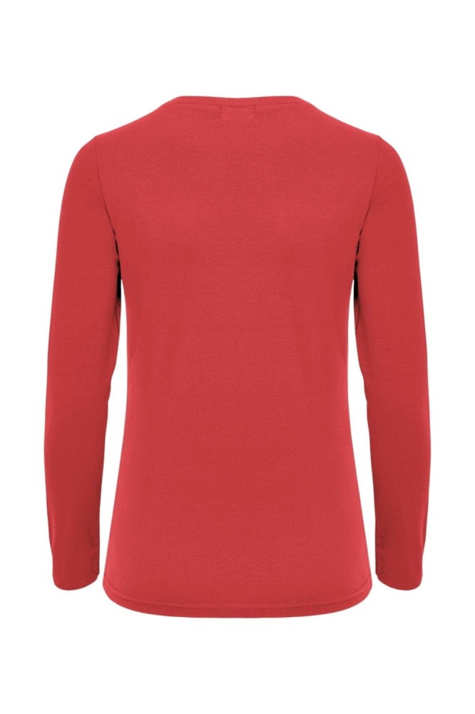 VERA z długimi rękawami Ribbon Red tył.jpg