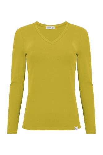 VERA z długimi rękawami Golden Olive przód.jpg