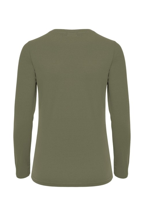 VERA z długimi rękawami Dusty Olive tył.jpg