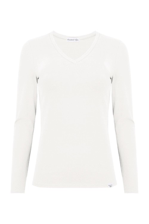 VERA z długimi rękawami Star White przód.jpg