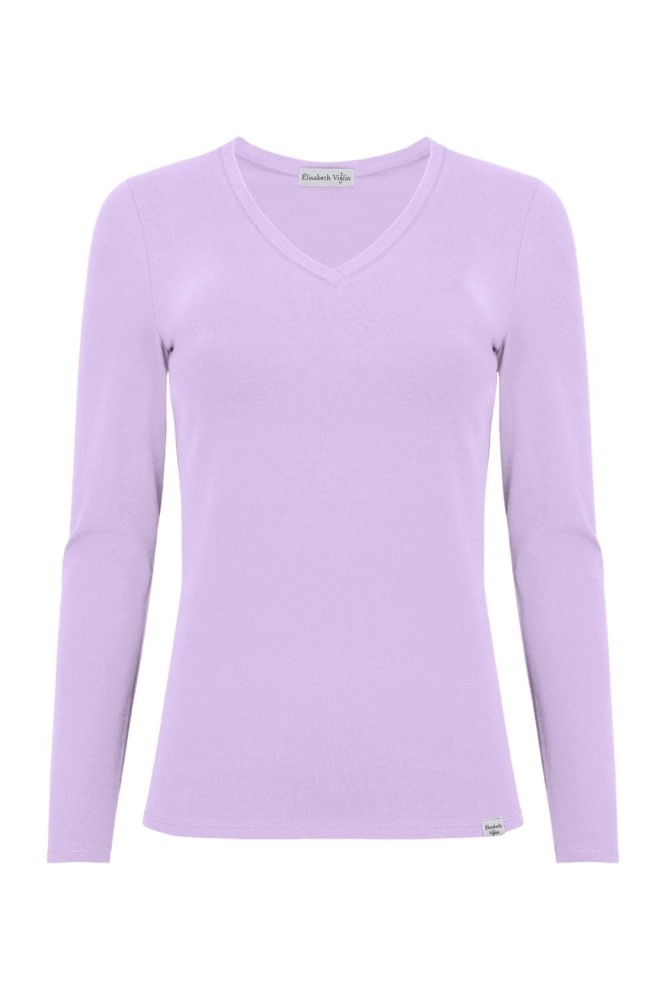 VERA z długimi rękawami Lavender przód.jpg