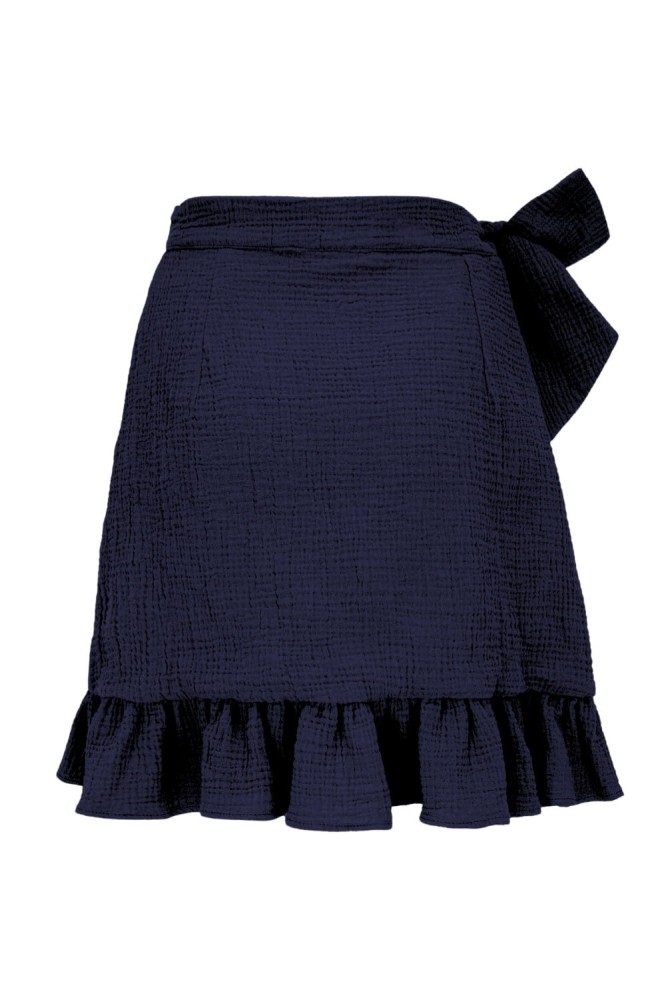 ROSALIA muślinowa - 50 cm - Peacoat tył.jpg
