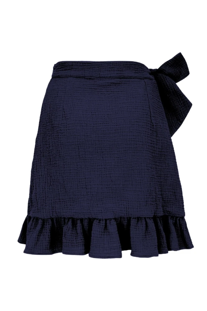 ROSALIA muślinowa - 50 cm - Peacoat tył.jpg