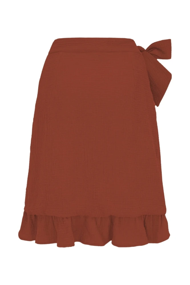 ROSALIA muślinowa - 60 cm - Burnt Brick tył.jpg
