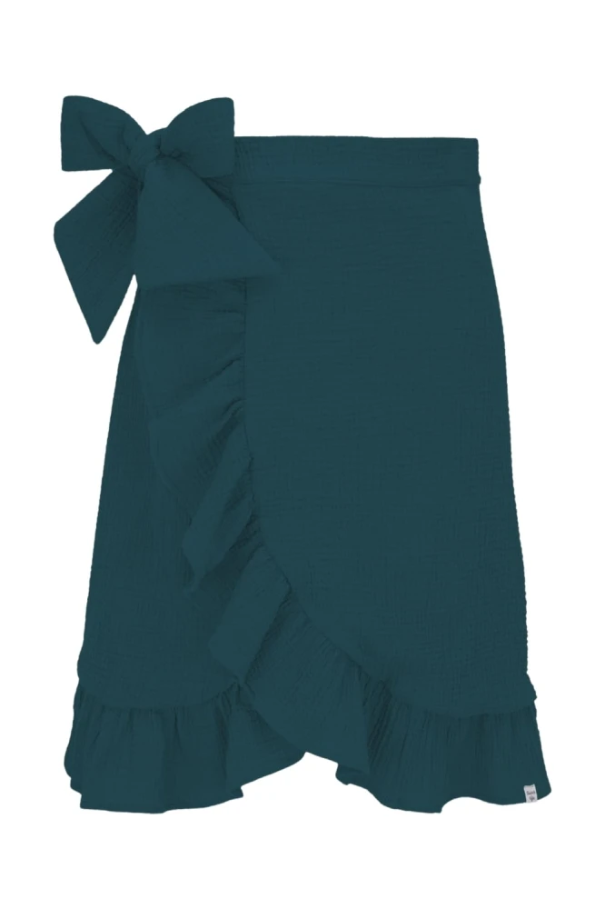 ROSALIA muślinowa - 60 cm - Deep Teal przód.jpg