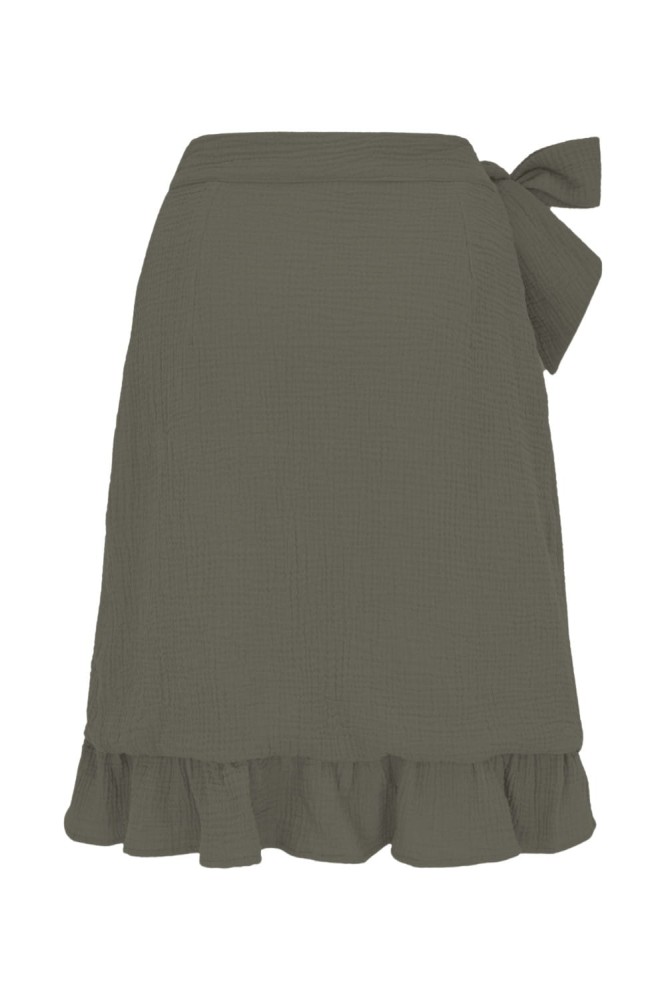 ROSALIA muślinowa - 60 cm - Dusty Olive tył.jpg