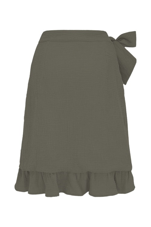 ROSALIA muślinowa - 60 cm - Dusty Olive tył.jpg