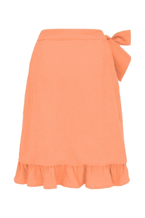 ROSALIA muślinowa - 60 cm - Dusty Orange tył.jpg