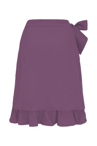 ROSALIA muślinowa - 60 cm - Eggplant tył.jpg