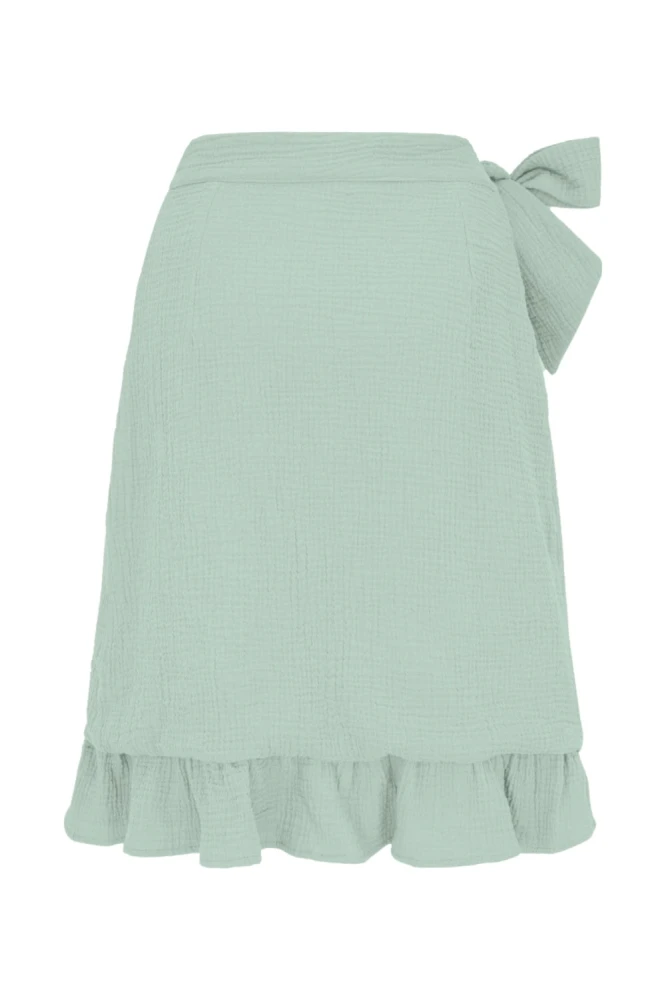 ROSALIA muślinowa - 60 cm - Frosty Green tył.jpg