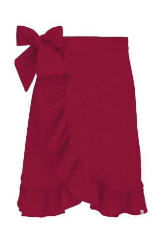 ROSALIA muślinowa - 60 cm - Jalapeño Red przód.jpg