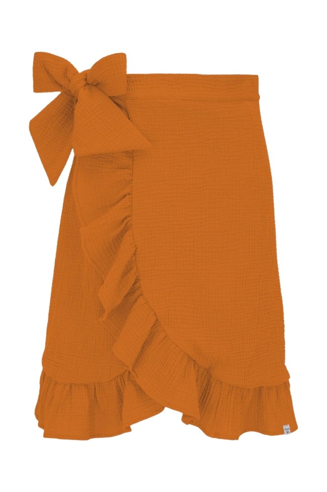 ROSALIA muślinowa - 60 cm - Peach Caramel przód.jpg