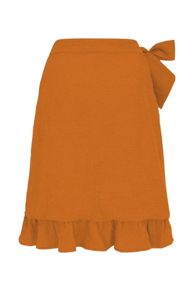 ROSALIA muślinowa - 60 cm - Peach Caramel tył.jpg