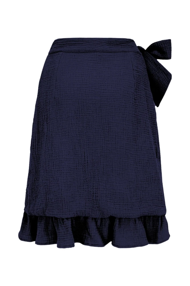 ROSALIA muślinowa - 60 cm - Peacoat tył.jpg