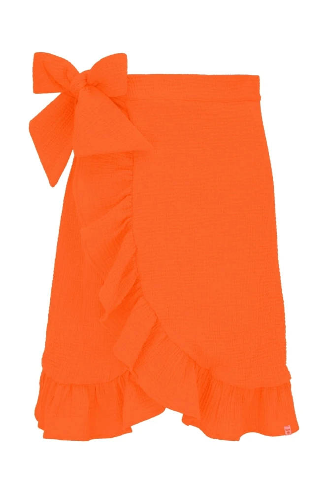 ROSALIA muślinowa - 60 cm - Persimmon Orange przód.jpg