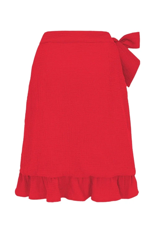 ROSALIA muślinowa - 60 cm - Tomato tył.jpg