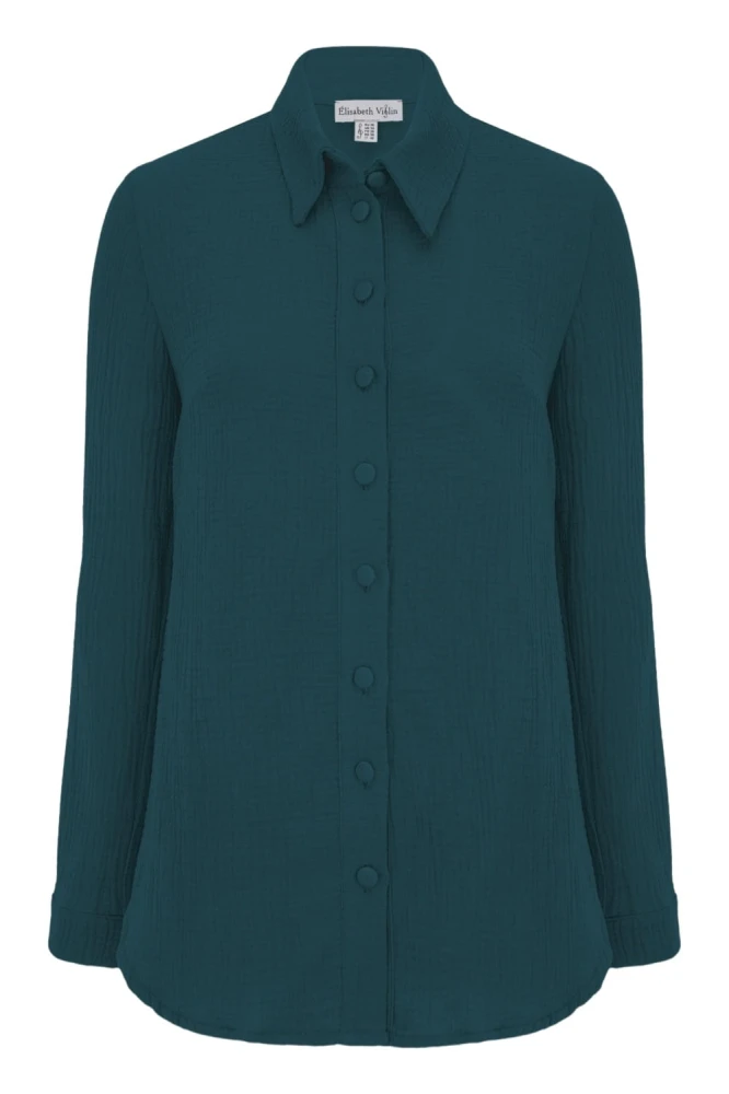 HALLIE muślinowa Deep Teal przód.jpg