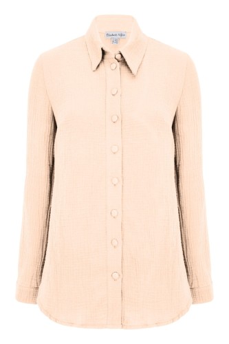 HALLIE muślinowa Novelle Peach przód.jpg