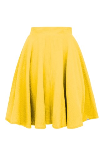 AURELIA muślinowa - 50 cm Empire Yellow przód.jpg