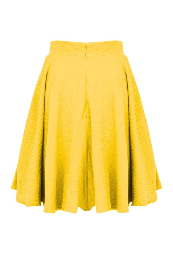 AURELIA muślinowa - 50 cm Empire Yellow tył.jpg