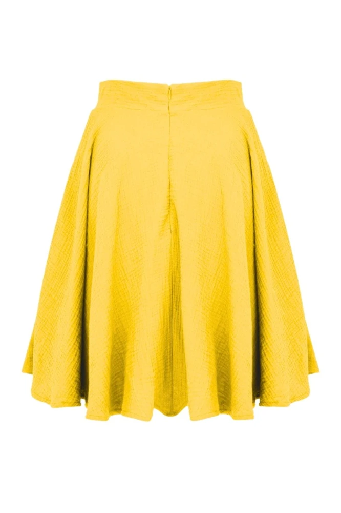 AURELIA muślinowa - 50 cm Empire Yellow tył.jpg