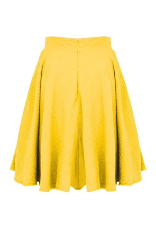 AURELIA muślinowa - 50 cm Empire Yellow tył.jpg