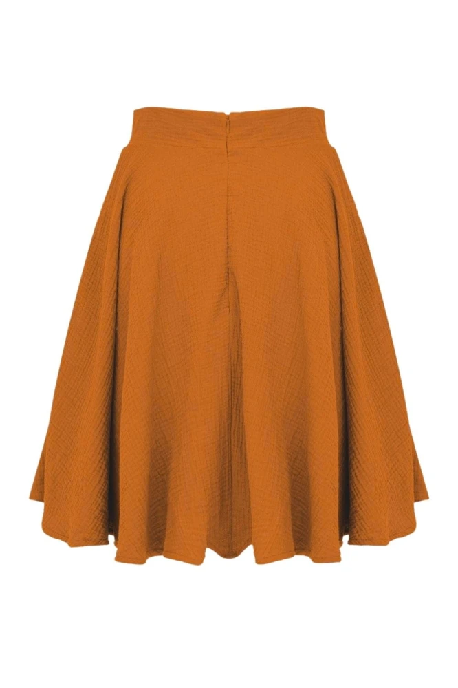 AURELIA muślinowa - 50 cm Peach Caramel tył.jpg