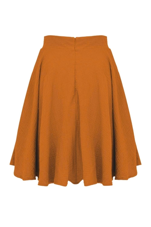 AURELIA muślinowa - 50 cm Peach Caramel tył.jpg