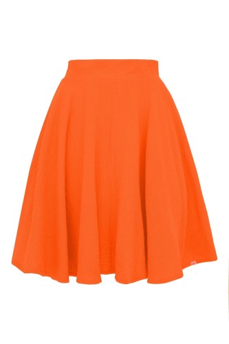 AURELIA muślinowa - 50 cm Persimmon Orange przód.jpg