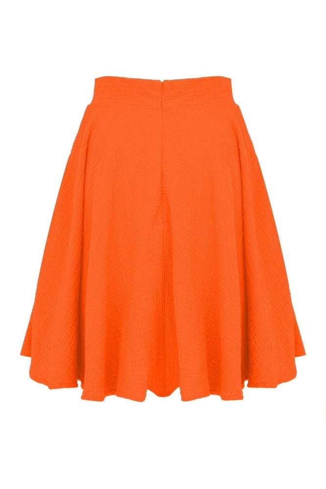 AURELIA muślinowa - 50 cm Persimmon Orange tył.jpg